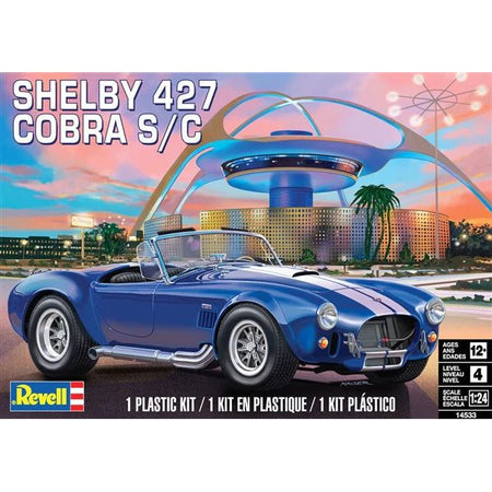 Revell Shelby Cobra 427 S/C 1/24 Scale Model Kit-Revell-ModelCars.com