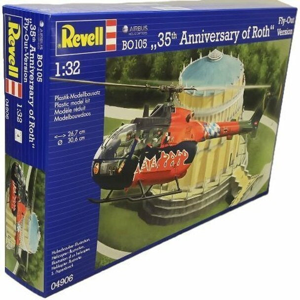 Revell 1-32 BO 105 Flyout Paint