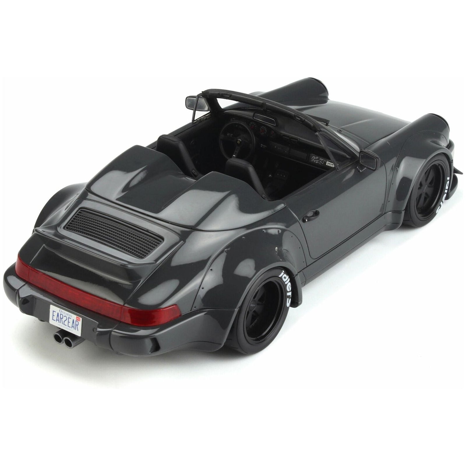 RWB Body Kit Convertible Grigio Telesto Gray "Chop Shop" 1/18 Model Car by GT Spirit - GT Spirit - ModelCars.com