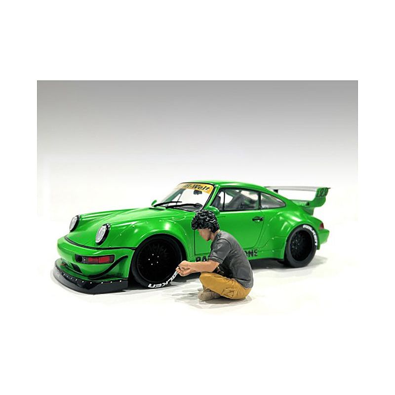 "RWB Legend Akira Nakai" Nakai-San Figure 4 for 1/18 Scale Models by American Diorama-American Diorama-ModelCars.com