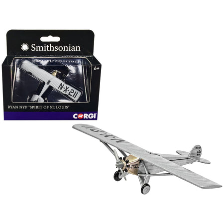 Ryan NYP N-X-211 Airplane "Spirit of St. Louis" "Smithsonian" Series Diecast Model by Corgi-Corgi-ModelCars.com