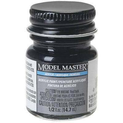 Testors Acrylic Paint Engine Black - Flat