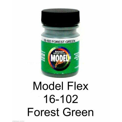Badger Model Flex 16-102 Forest Green 1 Oz Acrylic Paint Bottle