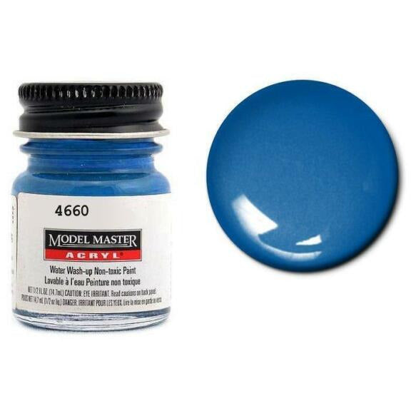 Testors Acrylic Paint Dark Blue - Gloss