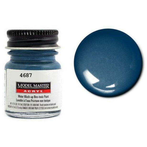 Testors Acrylic Paint Blue Angel Blue - Gloss