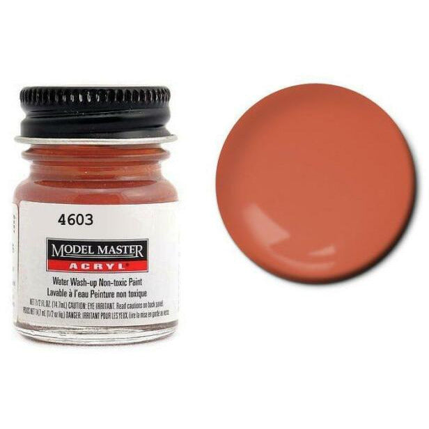 Testors Acrylic Paint Skin Tone Warm Tint - Flat