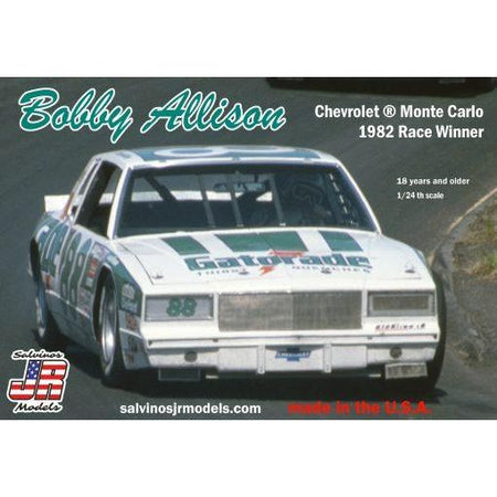 Salvinos JR 1/25 Bobby Allison Chevrolet Monte Carlo 1982 Race Winner - Salvinos Jr - ModelCars.com