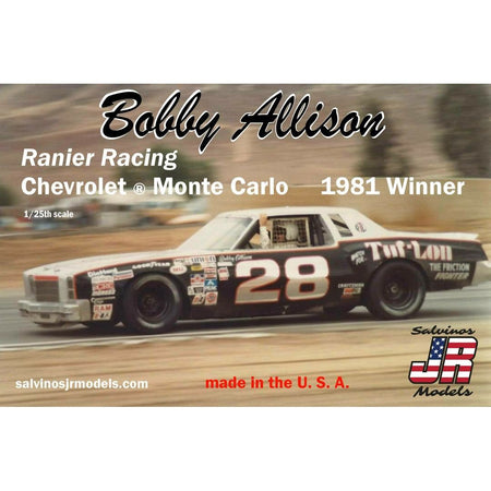 Salvinos JR 1/25 Bobby Allison's Chevrolet Monte Carlo 1981 Winner - Salvinos Jr - ModelCars.com