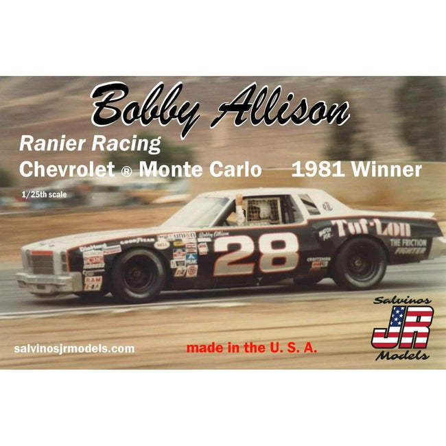 Salvinos JR 1/25 Bobby Allison's Chevrolet Monte Carlo 1981 Winner - Salvinos Jr - ModelCars.com