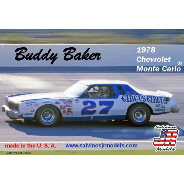 Salvinos JR 1/25 Buddy Baker 1978 Chevrolet Monte Carlo - Salvinos Jr - ModelCars.com