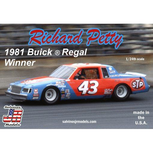 Salvinos JR 1/25 Richard Petty 1981 Winner BuickRegal-Salvinos Jr-ModelCars.com