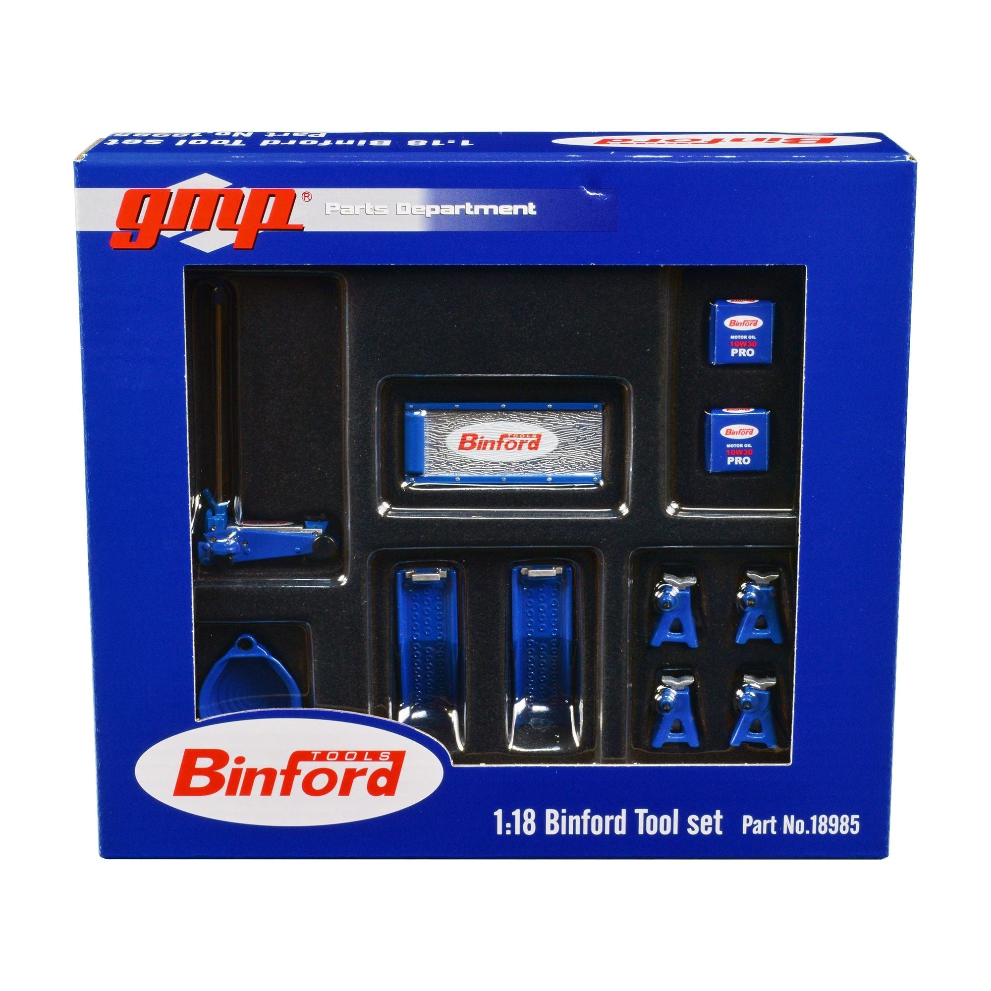 Shop Tool Set 2 of 6 pieces Binford Tools "Home Improvement" (1991 - 1999) TV Series 1/18 Diecast Replica by GMP - GMP - ModelCars.com