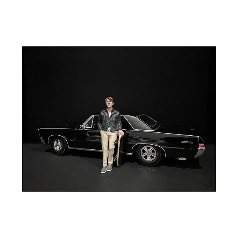 Skateboarder Figurine III for 1/18 Scale Models by American Diorama - American Diorama - ModelCars.com