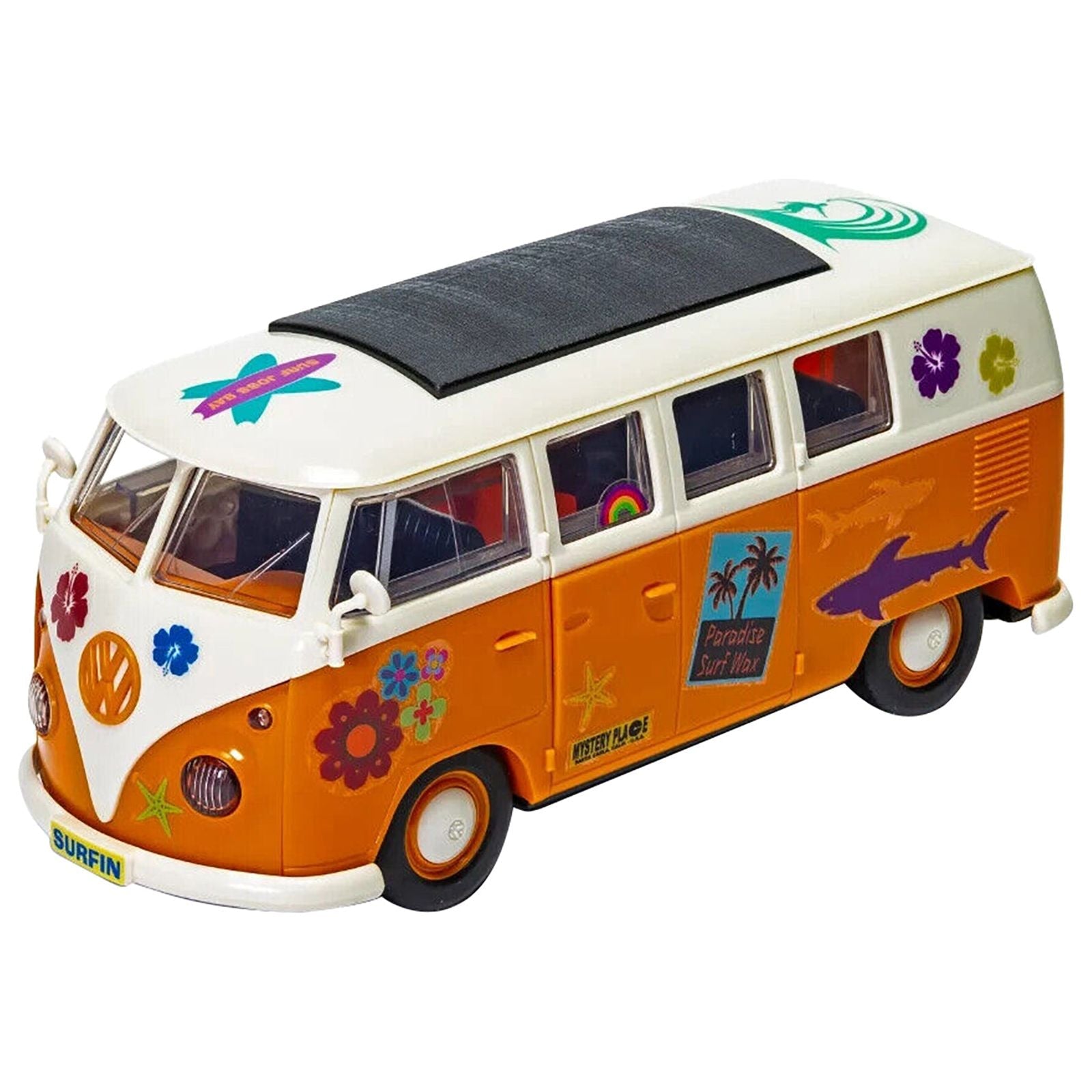 Skill 1 Model Kit Volkswagen Camper Van Surfin Snap Together Model by Airfix Quickbuild - Airfix Quickbuild - ModelCars.com