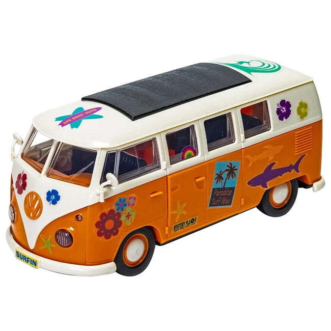 Skill 1 Model Kit Volkswagen Camper Van Surfin Snap Together Model by Airfix Quickbuild-Airfix-ModelCars.com