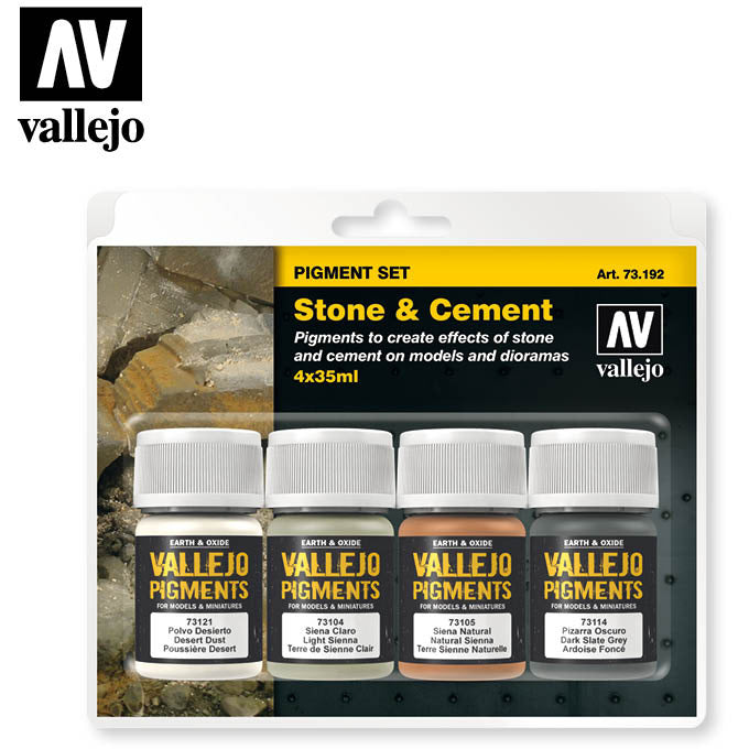 Vallejo Pigments - Stone & Cement
