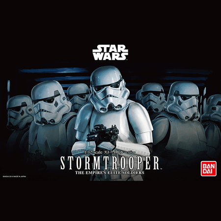 Stormtrooper "Star Wars", Bandai Star Wars Character Line 1/12-Bandai-ModelCars.com