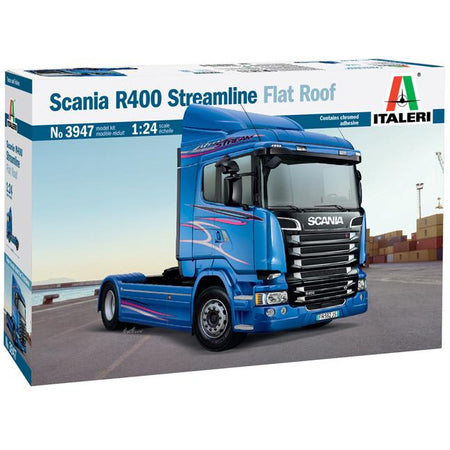 Italeri-1-24- SCANIA R400-STREAMLINE-Flat-Roof