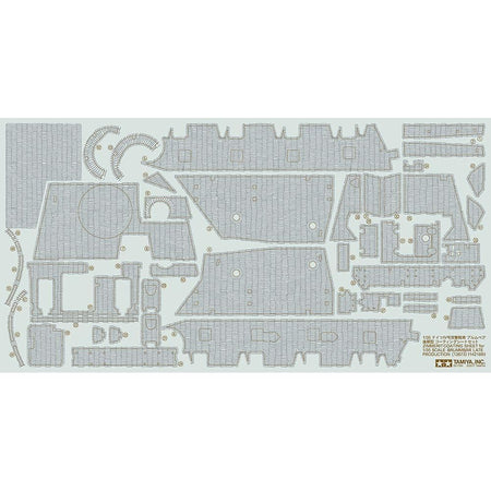 Tamiya 1/35 Scale Scale Zimmerit Coating Sheet for Brummb??r Late Production