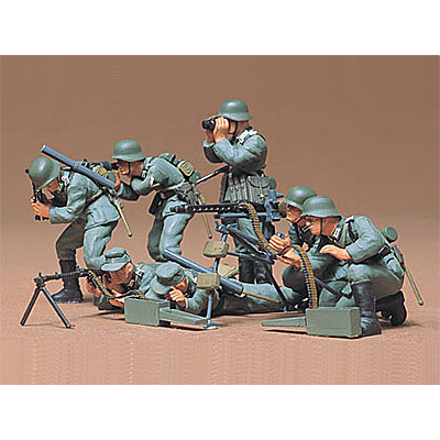 Tamiya 1/35 Scale German Machine Gun Troops