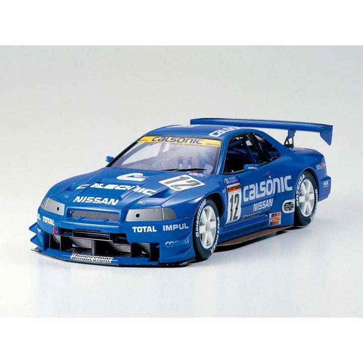 Tamiya 1/24 Calsonic Skyline GT-R (R34)-Tamiya-ModelCars.com
