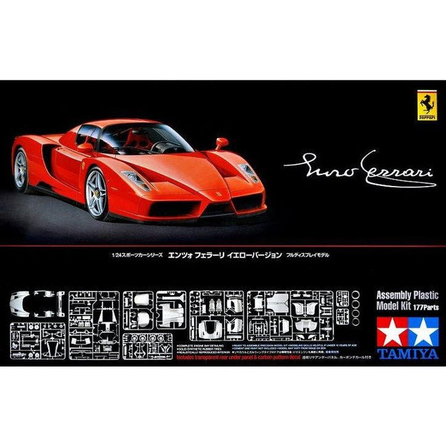 Tamiya 1/24 Enzo Ferrari Red Version - Tamiya - ModelCars.com