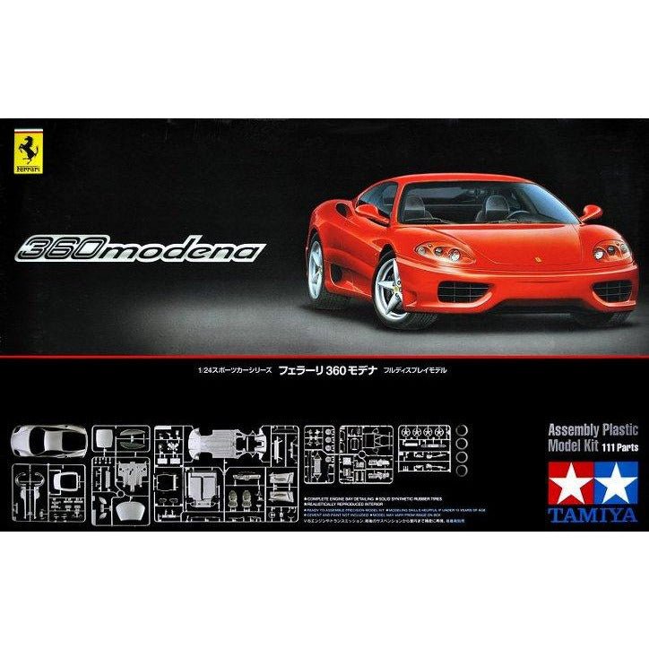 Tamiya 1/24 Ferrari 360 Modena - Tamiya - ModelCars.com