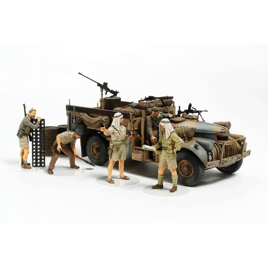 Tamiya 1/35 British LRDG Command Car-Tamiya-ModelCars.com