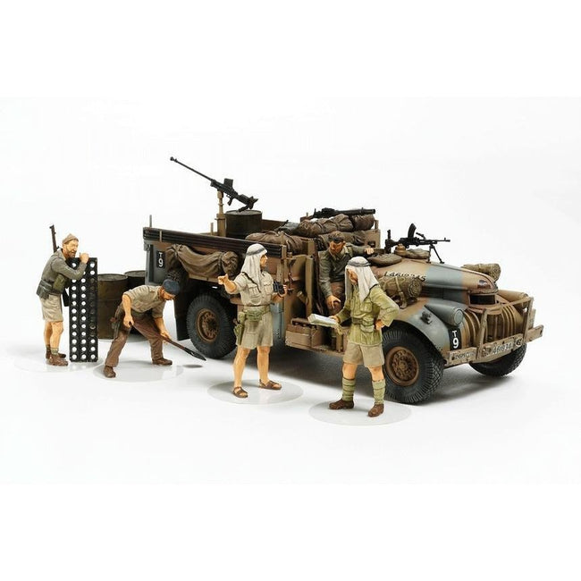 Tamiya 1/35 British LRDG Command Car-Tamiya-ModelCars.com