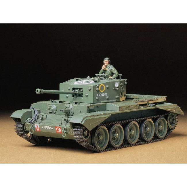 Tamiya 1/35 Cromwell Mk.IV British Cruiser Tank Mk.VIII, A27M-Tamiya-ModelCars.com
