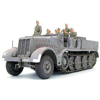 Tamiya 1/35 German 18T Heavy Half Track - Tamiya - ModelCars.com