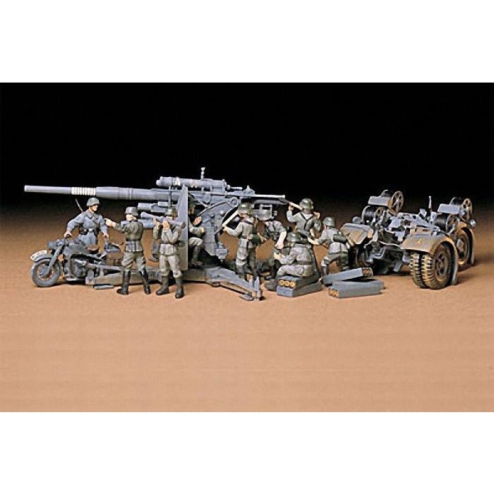 Tamiya 1/35 German 88MM Gun Flak 36.37 kit-Tamiya-ModelCars.com