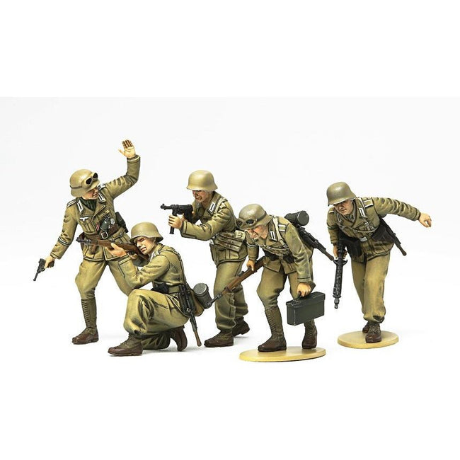Tamiya 1/35 German Africa Corps Infantry - Tamiya - ModelCars.com