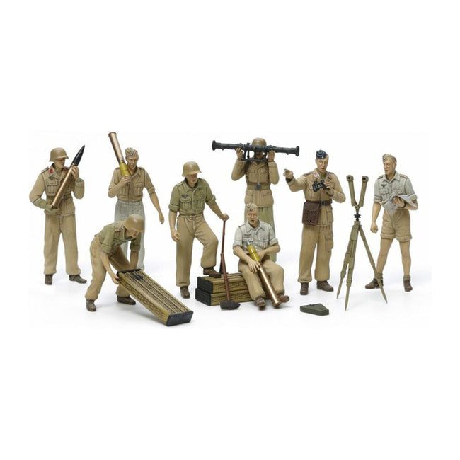Tamiya 1/35 German Artillery Crew Set - Tamiya - ModelCars.com