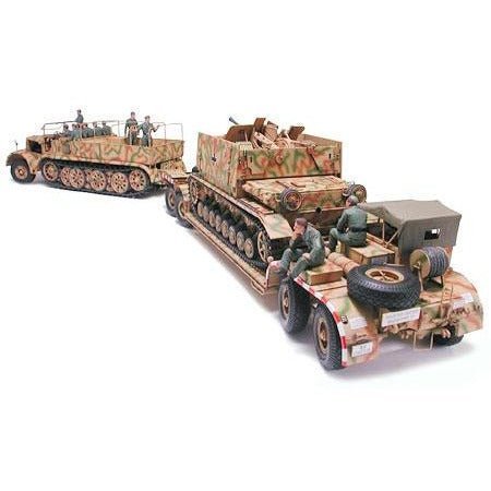 Tamiya 1/35 German "Famo" & Tank Transport-Tamiya-ModelCars.com