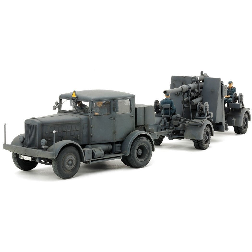 Tamiya 1/35 German Heavy Tractor Ss-100-Tamiya-ModelCars.com