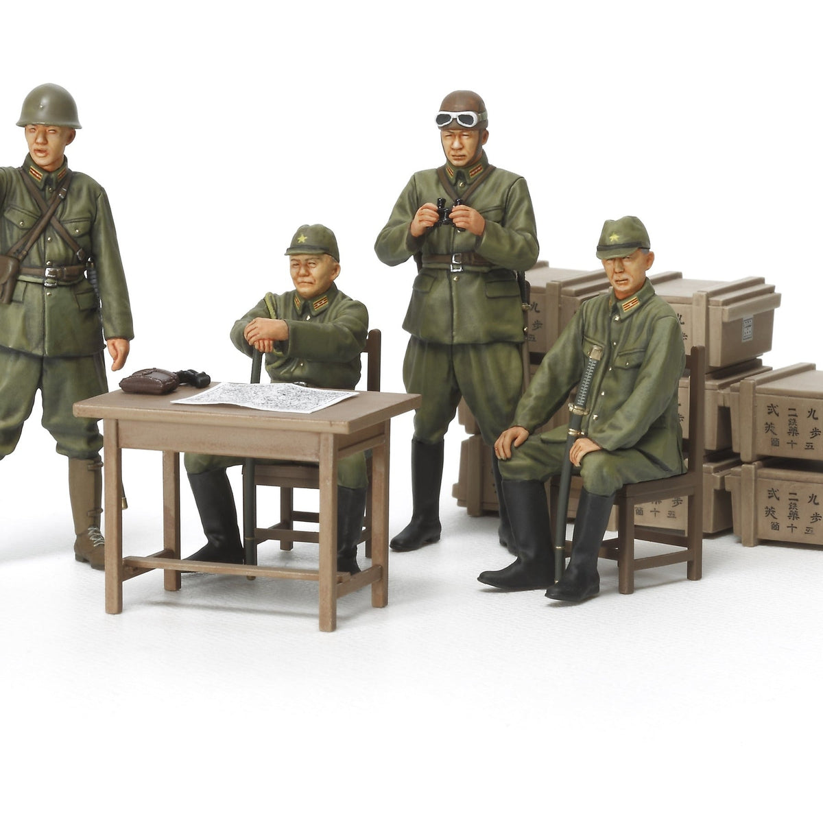Tamiya 1/35 Ija Officers - Tamiya - ModelCars.com