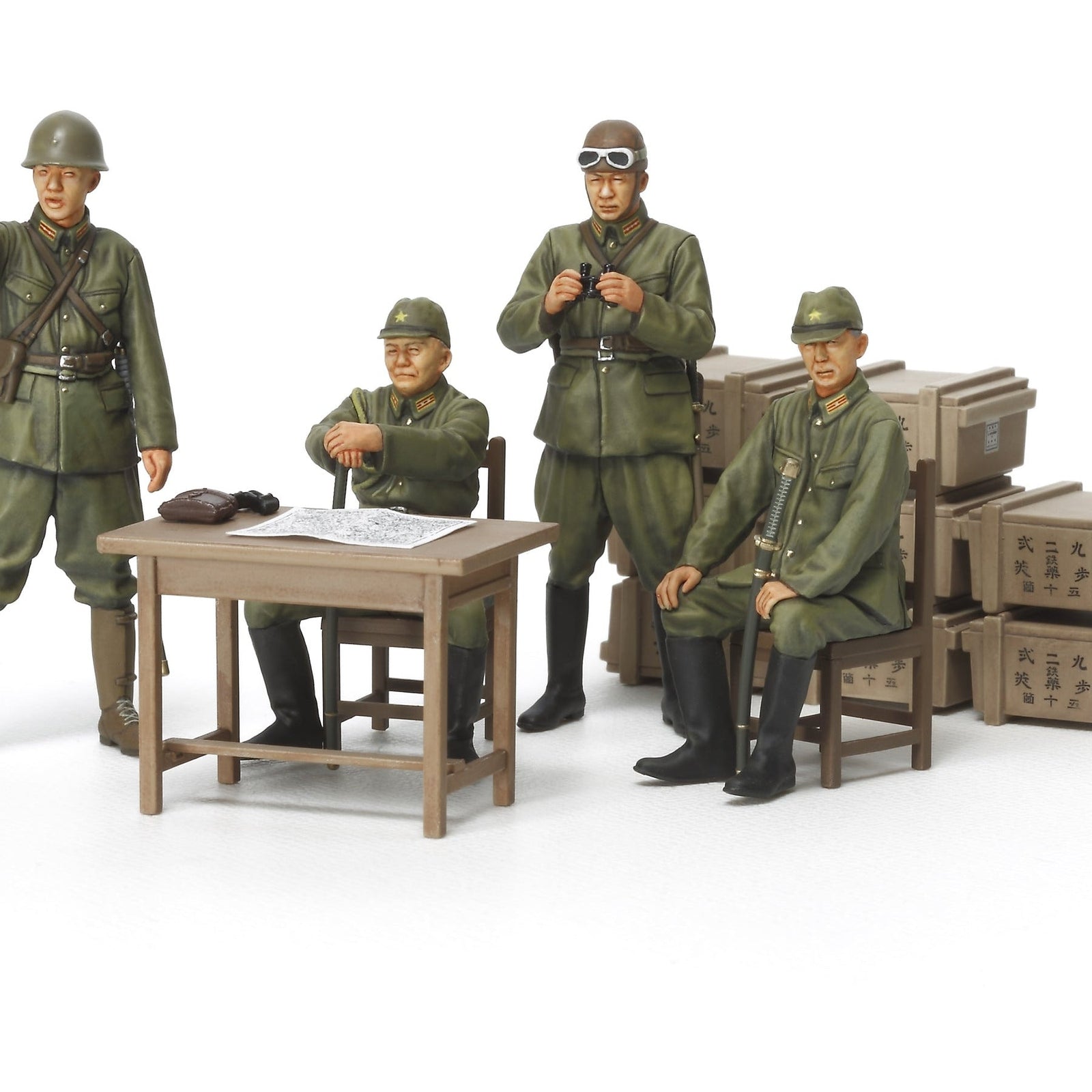 Tamiya 1/35 Ija Officers - Tamiya - ModelCars.com