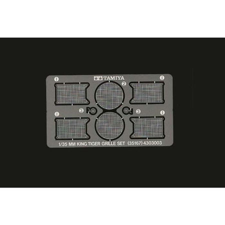 Tamiya 1/35 King Tiger Etched Grille-Tamiya-ModelCars.com