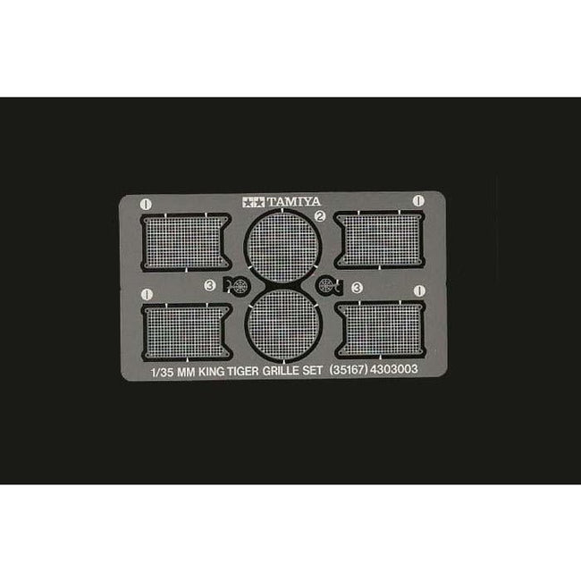 Tamiya 1/35 King Tiger Etched Grille - Tamiya - ModelCars.com