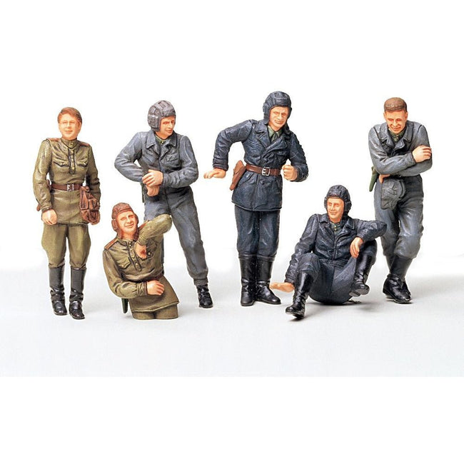 Tamiya 1/35 Russian Army Tank Crew - Tamiya - ModelCars.com
