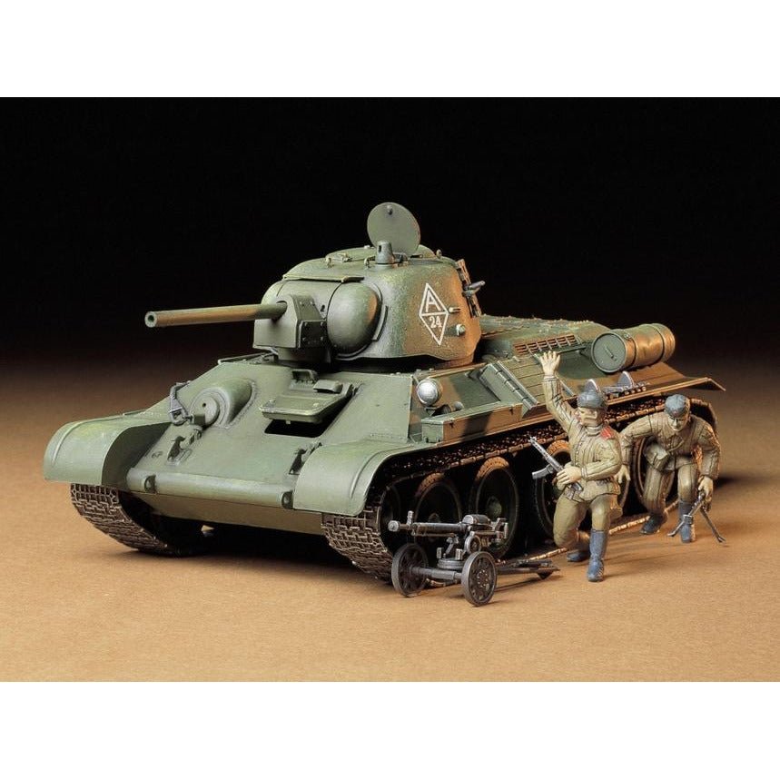 Tamiya 1/35 Russian T34 - 76 CHTZ Kit - Tamiya - ModelCars.com