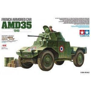Tamiya 1/35 Scale French Armored Car AMD 35-Tamiya-ModelCars.com