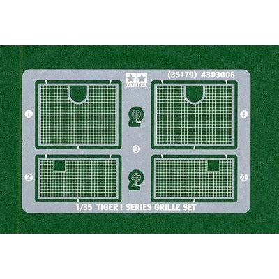 Tamiya 1/35 Tiger I Series Etched Grille-Tamiya-ModelCars.com