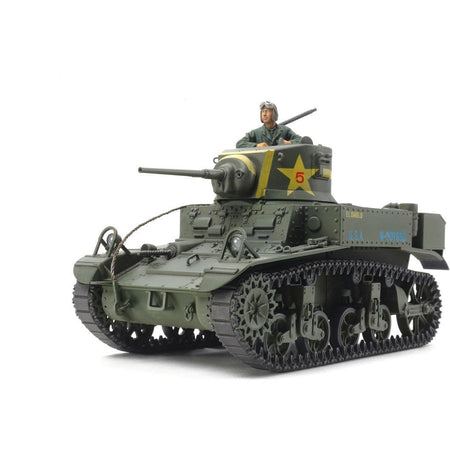 Tamiya 1/35 Us Light Tank M3 Stuart-Tamiya-ModelCars.com
