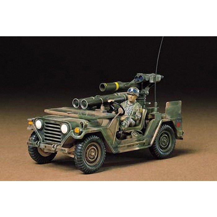 Tamiya 1/35 U.S. M151A2 WITH TOW LAUNCHER KIT-Tamiya-ModelCars.com