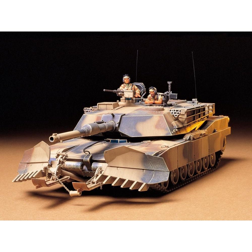 Tamiya 1/35 U.S. M1A1 Abrams W/ Mine Plow - Tamiya - ModelCars.com