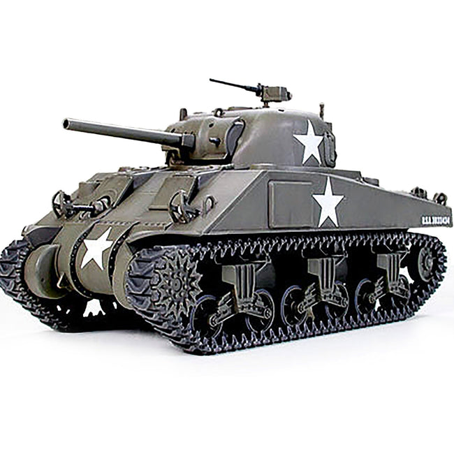 Tamiya 1/35 U.S. Medium Tank M4 Sherman - Tamiya - ModelCars.com