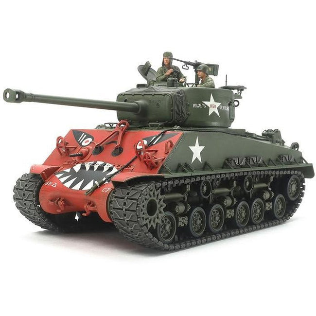 Tamiya 1/35 US Medium Tank M4A3E8 Sherman - Tamiya - ModelCars.com