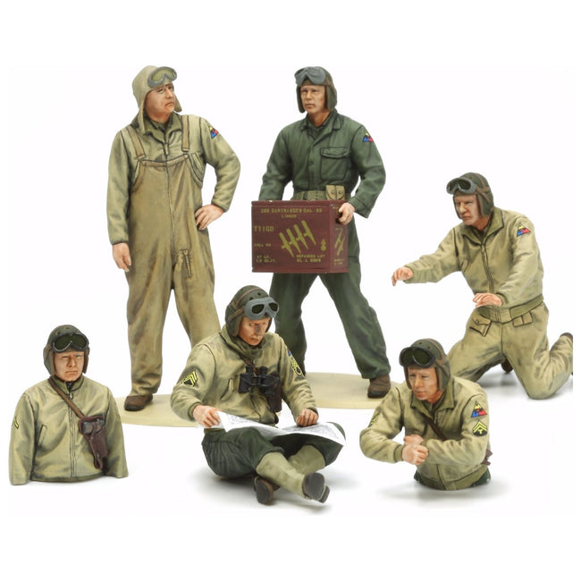 Tamiya 1/35 Us Tank Crew Set - Tamiya - ModelCars.com